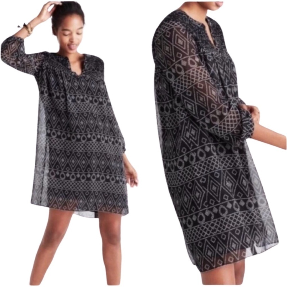 MADEWELL Tribal Print Dress